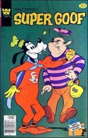 Walt Disney Super Goof issue 48-B Whitman Cover