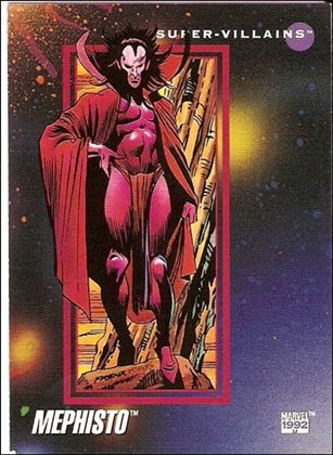 Marvel Universe: Series 3 (Base Set) card 118 Mephisto