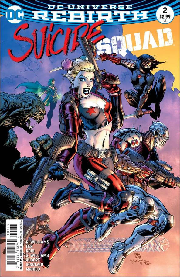 Suicide Squad (2016)  issue 2 Jim Lee Cover