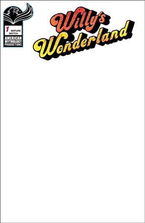 Willy's Wonderland issue 1-D Blank/Sketch Cover