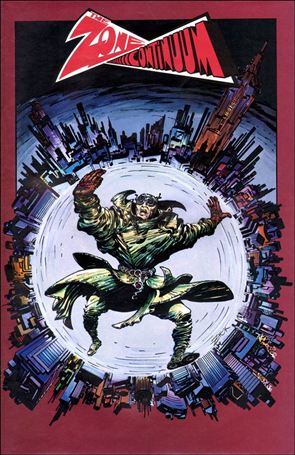 Zone Continuum (1992) issue 1-B Red Border Cover
