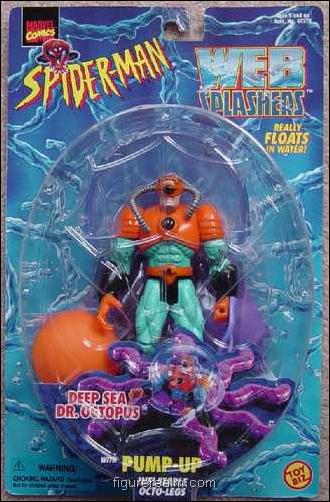 Spider-Man: Web Splashers (Series 1) figure 2 Deep Sea Doctor Octopus (Aqua Blue)