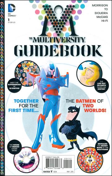 Multiversity Guidebook issue 1-F Rian Hughes White Cover (2nd Printing)