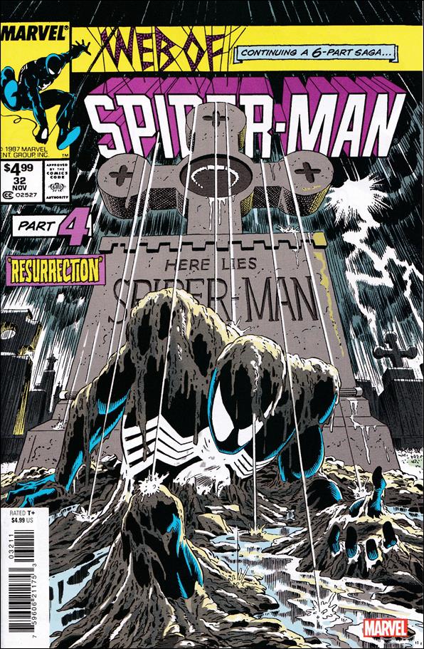 Web of Spider-Man (1985) issue 32-C Facsimile Edition (2024)