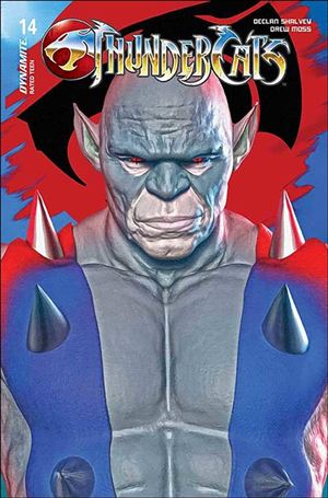 Thundercats (2024) issue 14-ZA Mark Spears Red Foil 1:7 Cardstock Cover