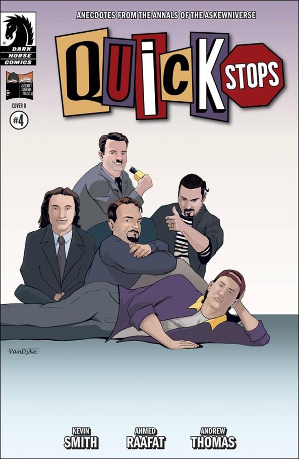 Quick Stops issue 4-B David Van Dyke Cover