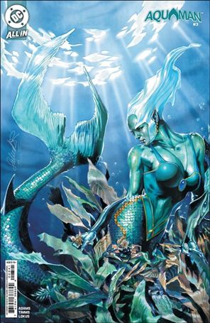 Aquaman (2025) issue 3-F Salvador Larroca 1:25 Cardstock Cover