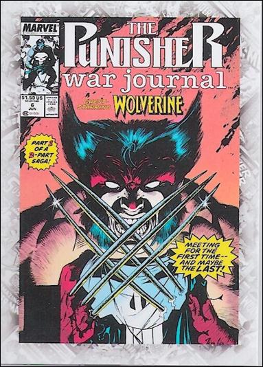 Marvel Beginnings: Series 2 (Breakthrough Issues Comic Cover Subset) card B-70 Punisher War Journal #6