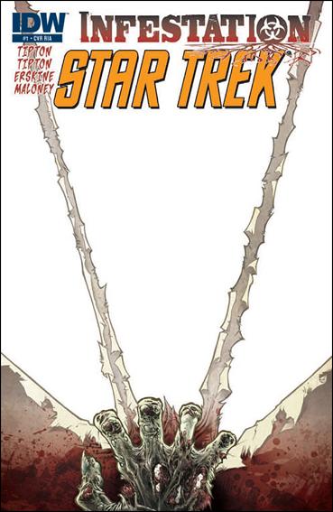 Star Trek: Infestation issue 1-C Gabriel Rodriguez 1:10 Blank Zombie Hand Cover
