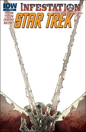 Star Trek: Infestation issue 1-C Gabriel Rodriguez 1:10 Blank Zombie Hand Cover