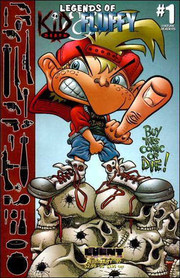 Legends of Kid Death & Fluffy issue 1-E Rick Parker Cover