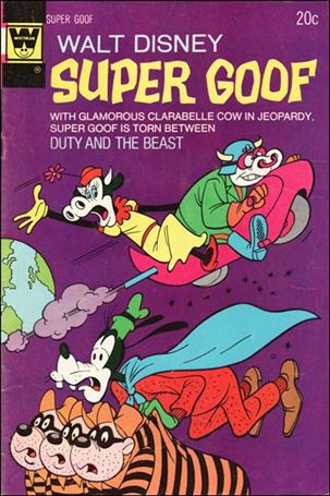 Walt Disney Super Goof issue 26-B Whitman Cover