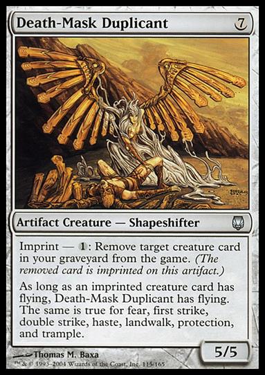 Magic the Gathering: Darksteel (Base Set) card 115 Death-Mask Duplicant