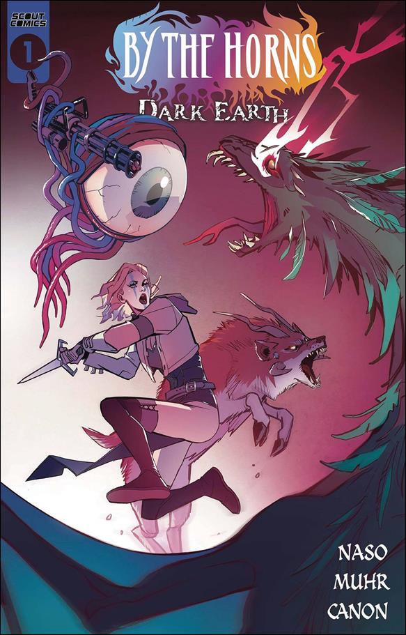 By the Horns: Dark Earth issue 1-B Romina Moranelli Cover