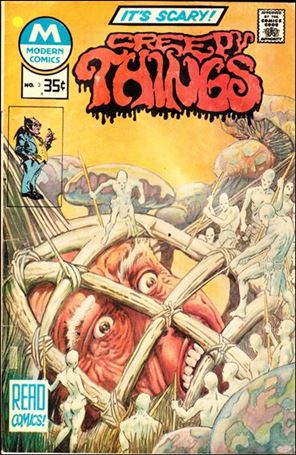Creepy Things issue 3-B Modern Comics Cover (2nd Printing)
