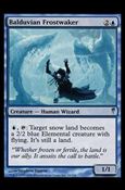 Magic the Gathering: Coldsnap (Base Set) card 28 Balduvian Frostwaker