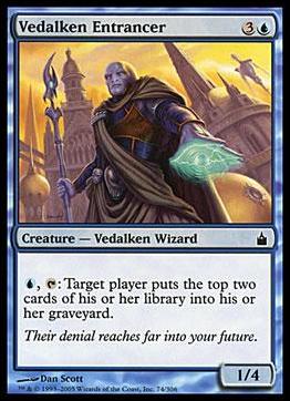 Magic the Gathering: Ravnica (Base Set)  card 74 Vedalken Entrancer