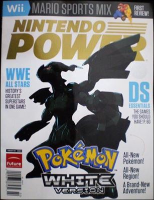 Nintendo Power issue 264-B White Version - Newsstand Edition