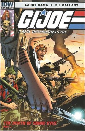 G.I. Joe: A Real American Hero issue 212 S L Gallant Cover