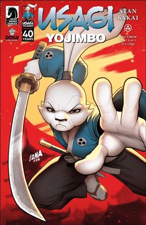 Usagi Yojimbo: The Crow issue 4-B David Nakayama Cover