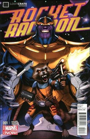 Rocket Raccoon (2017) issue 1-H Dale Keown Loot Crate Cover