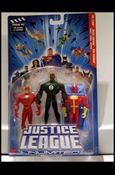Justice League Unlimited (Animated) 3-packs figure 4-- The Flash - Green Lantern - Red Tornado