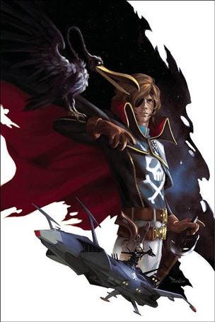 Space Pirate Captain Harlock issue 1-E Miguel Mercado Cover