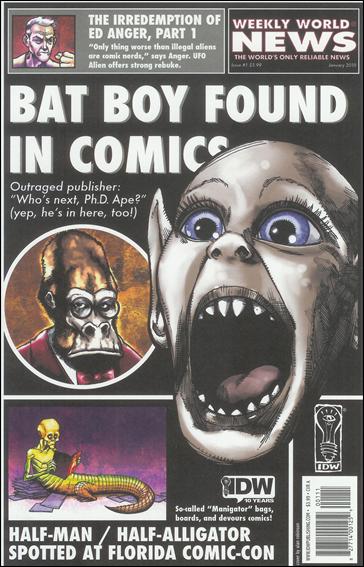 Weekly World News issue 1 Alan Robinson Cover
