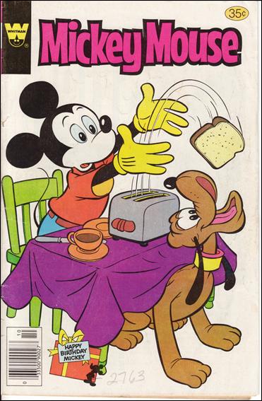 Walt Disney's Mickey Mouse issue 188-B Whitman Cover