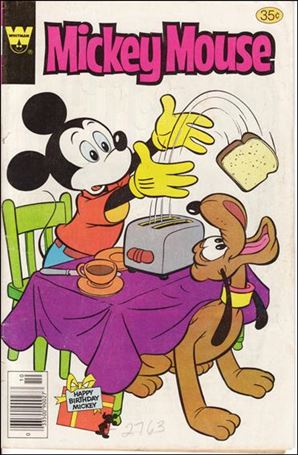 Walt Disney's Mickey Mouse issue 188-B Whitman Cover