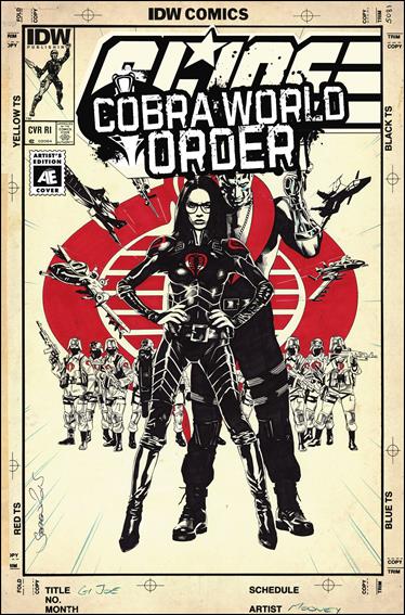 G.I. Joe: A Real American Hero: Cobra World Order Prelude issue 1-D Stephen Mooney 1:10 Artist's Edition Cover
