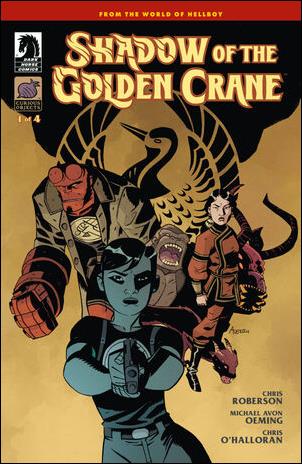 Shadow of the Golden Crane issue 1 Michael Avon Oeming Cover