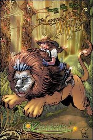 Legend of Oz: The Wicked West (2011) issue 4-G Jen Broomall Oz-Stravaganza Cover 1/250