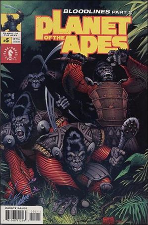 Planet of the Apes (2001/09) issue 5 Joe Weems Cover