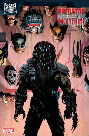 Predator vs. Wolverine issue 4-D Joshua Cassara 1:25 Cover