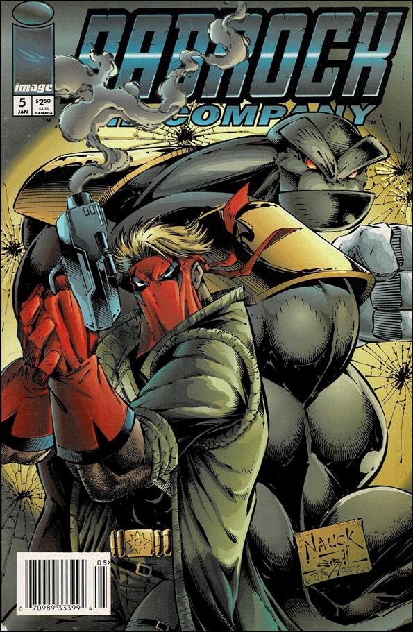 Badrock & Company issue 5-B Newsstand Cover