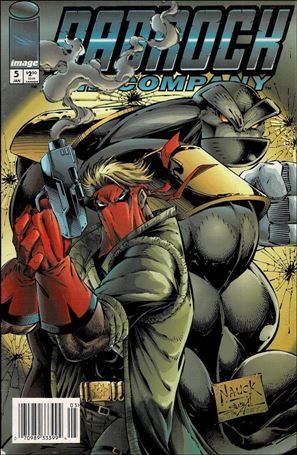Badrock & Company issue 5-B Newsstand Cover