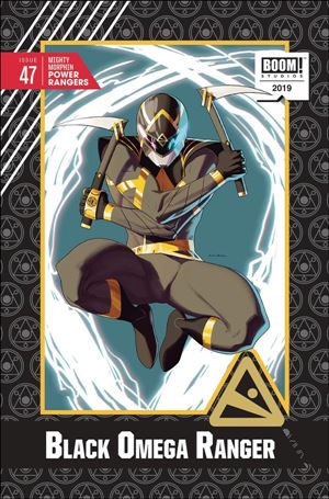 Mighty Morphin Power Rangers issue 47-D Kris Anka 1:20 Trading Card Cover
