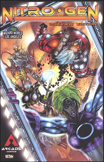 Nitrogen/The Cross Preview issue 1 Wizard World Los Angeles Cover