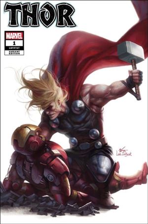 Thor (2020) issue 1-WH InHyuk Lee Mill Geek Comics/ComicTom101 Cover
