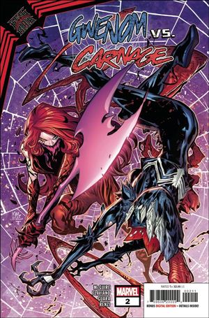 King in Black: Gwenom vs Carnage issue 2 Ken Lashley Cover