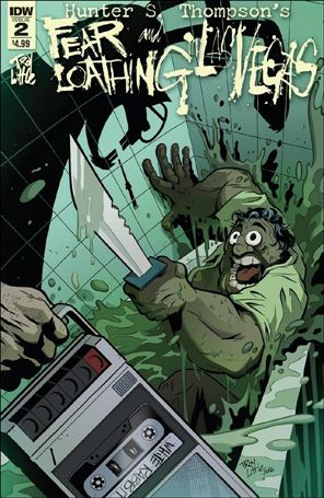 Fear and Loathing in Las Vegas issue 2 Troy Little Cover