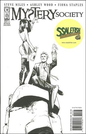 Mystery Society issue 1-C Fiona Staples Ssalefish Comics Cover 1/1000