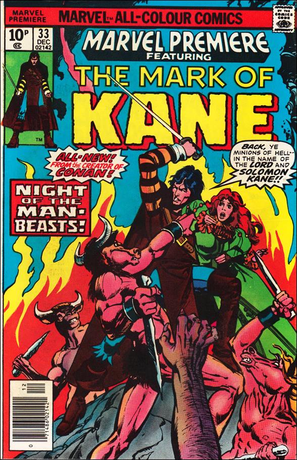 Marvel Premiere issue 33-B UK Price Cover