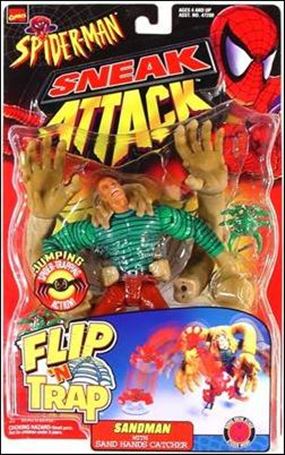 Spider-Man: Sneak Attack (Flip 'n Trap) figure 3 Sandman