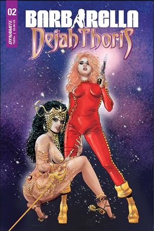 Barbarella / Dejah Thoris issue 2-C Jimmy Broxton Cover