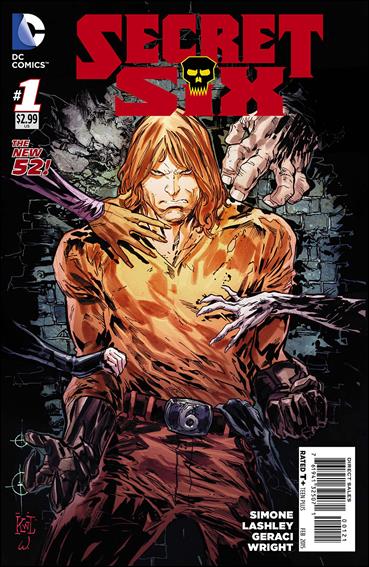 Secret Six (2015) issue 1-B Ken Lashley 1:25 Cover