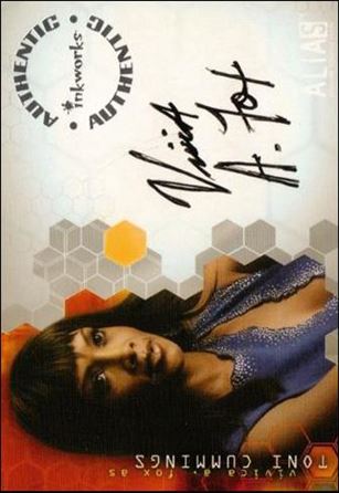 Alias: Season Three (Autograph Subset) card A24 Vivica A. Fox as Toni Cummings