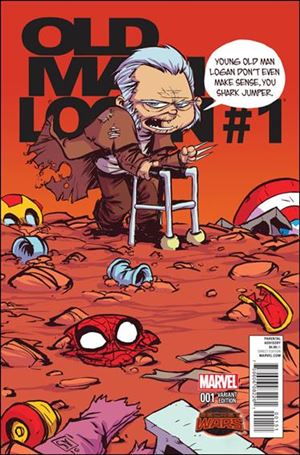 Old Man Logan (2015) issue 1-D Skottie Young Baby Cover
