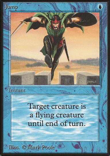 Magic the Gathering: Limited Edition Beta (Base Set) card 61 Jump